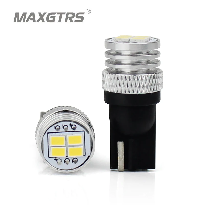 MAXGTRS 2 PCS Super Bright Canbus No Error 4 SMD3020 T10 W5W 168 194 Car LED Reading Mirror License Plate Width light Bulb
MAXGTRS 2 PCS Super Bright Canbus No Error 4 SMD3020 T10 W5W 168 194 Car LED Reading Mirror License Plate Width light Bulb