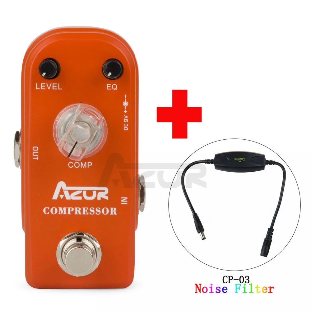 AP-305 Compressor Guitar Effect Mini Pedal Aluminum Alloy True Bypass + Noise Filter Guitar Accessories Pedal Effect Compressor
AP-305 Compressor Guitar Effect Mini Pedal Aluminum Alloy True Bypass + Noise Filter Guitar Accessories Pedal Effect Compressor