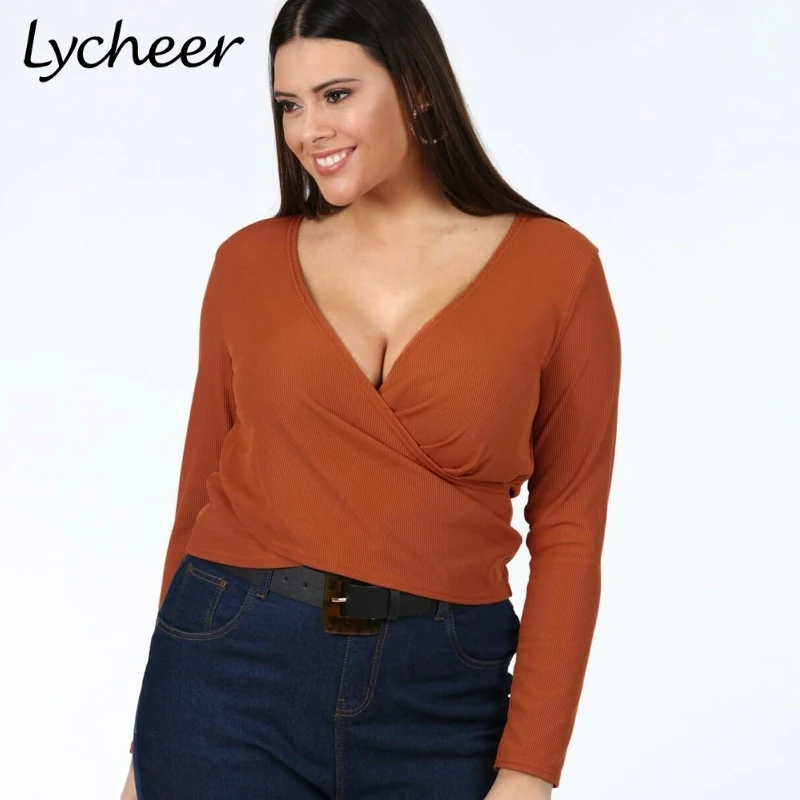 Lycheer 2019 Women Sexy Plus Size Blouse Top Shirt Elegant Casual Female Office Top Blouse Big Size Streetwear Workwear Fall
Lycheer 2019 Women Sexy Plus Size Blouse Top Shirt Elegant Casual Female Office Top Blouse Big Size Streetwear Workwear Fall