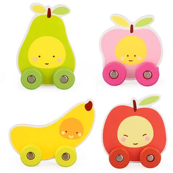 Classic Wooden Wood Pear Banana Peach Educational Toys Mini Cartoon Fruit Shaped Car Vehicle Children Puzzle Toy Kids Gift
Classic Wooden Wood Pear Banana Peach Educational Toys Mini Cartoon Fruit Shaped Car Vehicle Children Puzzle Toy Kids Gift