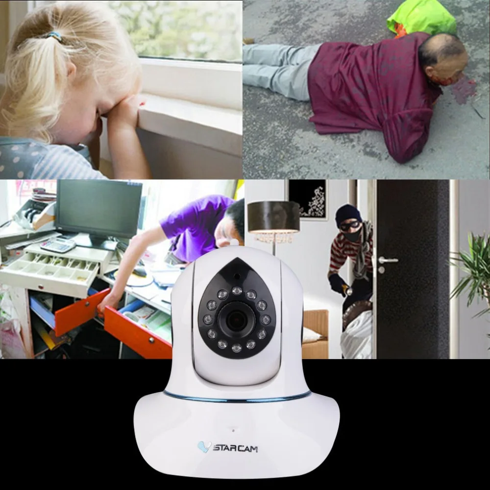 IP Camera IR-CUT 3.6mm Lens Infrared H.264 Home Security Camera Professional Night Vision Network Webcam
IP Camera IR-CUT 3.6mm Lens Infrared H.264 Home Security Camera Professional Night Vision Network Webcam