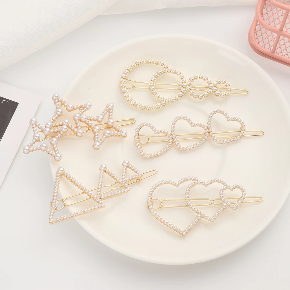 1pcs 2019 New Fashion Women Simple Stylish Pearl Hair Clip Snap Barrette Stick Hairpin Hair Accessories Headwear Girls Hairgrips
1pcs 2019 New Fashion Women Simple Stylish Pearl Hair Clip Snap Barrette Stick Hairpin Hair Accessories Headwear Girls Hairgrips