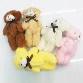 40Pcs/lot 14cm Mini Teddy Bear Stuffed Plush toys Keychain Toy for Cartoon Bouquet Toy Wedding Gifts christmas Promotion Gifts
40Pcs/lot 14cm Mini Teddy Bear Stuffed Plush toys Keychain Toy for Cartoon Bouquet Toy Wedding Gifts christmas Promotion Gifts