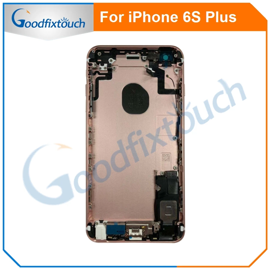 For iPhone 6S Plus 6SPlus Back Cover Battery Door Housing Rear Cover Assembly Battery Housing With Flex Cable Replacement Parts (1)