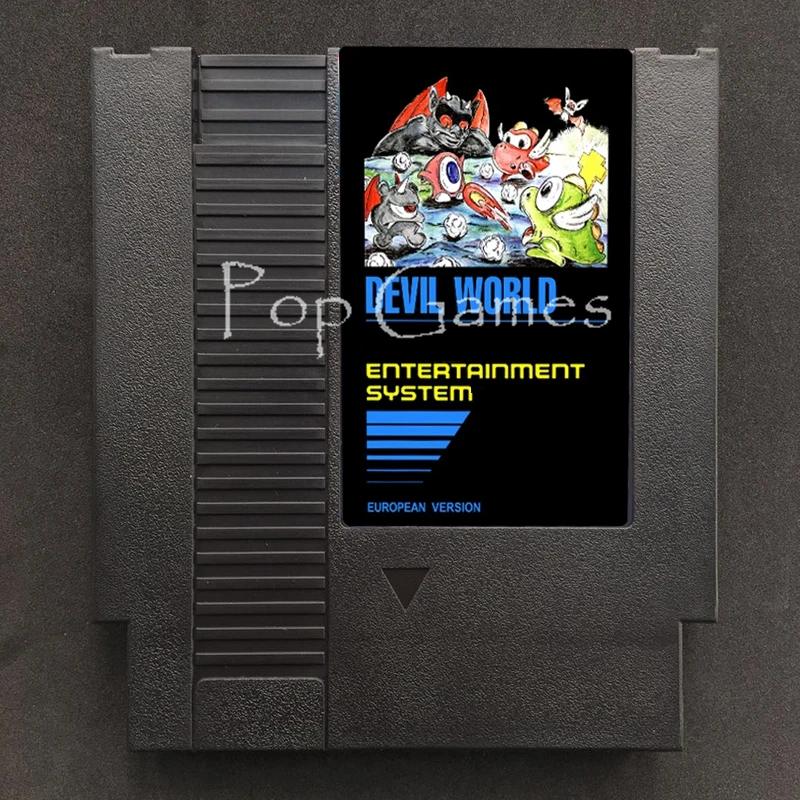 Devil World 72 Pin Game Cartridge for 8 Bit Video Game Console Region Free English Language
Devil World 72 Pin Game Cartridge for 8 Bit Video Game Console Region Free English Language