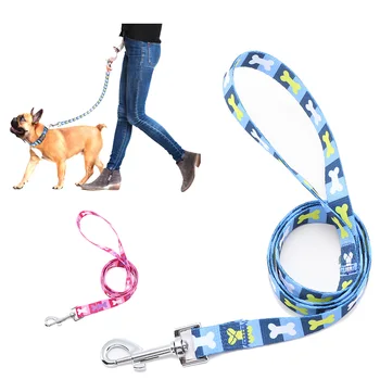 2 Colors Dog Leash Lead Nylon Printed Pet Puppy Walking Leash Mesh Padded Running Training Leashes Rope For Small Medium Dogs
2 Colors Dog Leash Lead Nylon Printed Pet Puppy Walking Leash Mesh Padded Running Training Leashes Rope For Small Medium Dogs