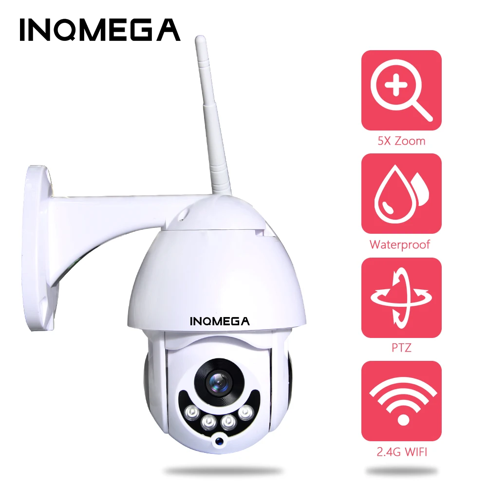 WIFI Camera PTZ Speed Dome Camera IP Camera 1080P Outdoor 5X Zoom Lens Wireless Camera 2MP IR Home Surveilance
WIFI Camera PTZ Speed Dome Camera IP Camera 1080P Outdoor 5X Zoom Lens Wireless Camera 2MP IR Home Surveilance