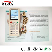 English Version Newest iCopy 3 with Full Decode Function Smart Card Key Machine RFID NFC Copier IC ID Reader Writer Duplicator(China)