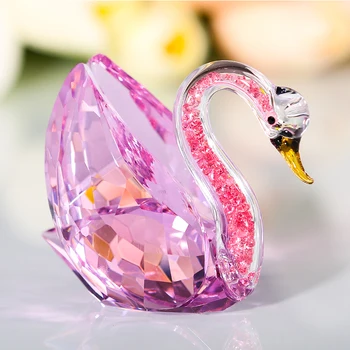H&D 2.8''Pink Crystal Swan Figurine Collection with Rhinestomes Home Wedding Decoration Souvenir Gift For Birthday,Christmas Day
H&D 2.8''Pink Crystal Swan Figurine Collection with Rhinestomes Home Wedding Decoration Souvenir Gift For Birthday,Christmas Day