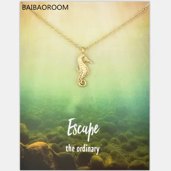 12pcs New Arrived Fashion Jewelry Escape The Ordinary Sea Hippocampus Pendant Necklace For Women
12pcs New Arrived Fashion Jewelry Escape The Ordinary Sea Hippocampus Pendant Necklace For Women