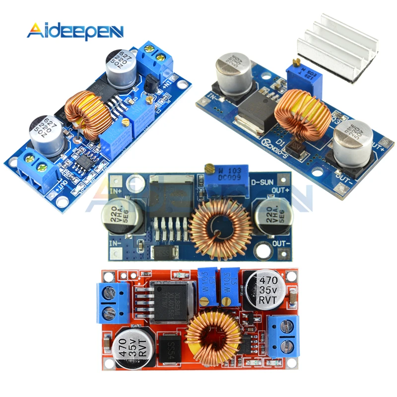 XL4015 5A DC to DC CC CV Lithium Battery Step Down Charging Board LED Power Converter Lithium Charger Module 5V-32V to 0.8V-30V
XL4015 5A DC to DC CC CV Lithium Battery Step Down Charging Board LED Power Converter Lithium Charger Module 5V-32V to 0.8V-30V