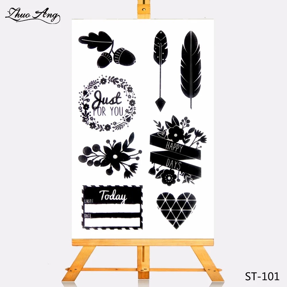 ZhuoAng Transparent Clear Stamp Cake And Feathers Seal for DIY Scrapbooking Photo Album Card Making DIY Decoration Supply
ZhuoAng Transparent Clear Stamp Cake And Feathers Seal for DIY Scrapbooking Photo Album Card Making DIY Decoration Supply