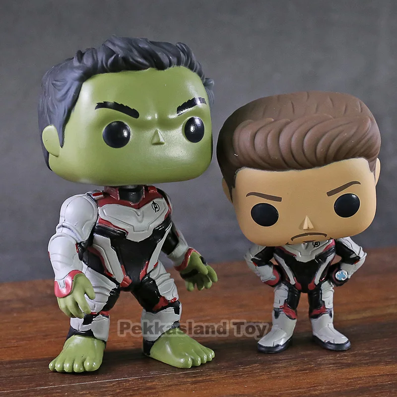 Marvel Avengers Endgame Tony Stark 449 / Hulk 451 / Thor 452 / Black Widow 454 Vinyl Figure Bobble Head Toy Doll
Marvel Avengers Endgame Tony Stark 449 / Hulk 451 / Thor 452 / Black Widow 454 Vinyl Figure Bobble Head Toy Doll