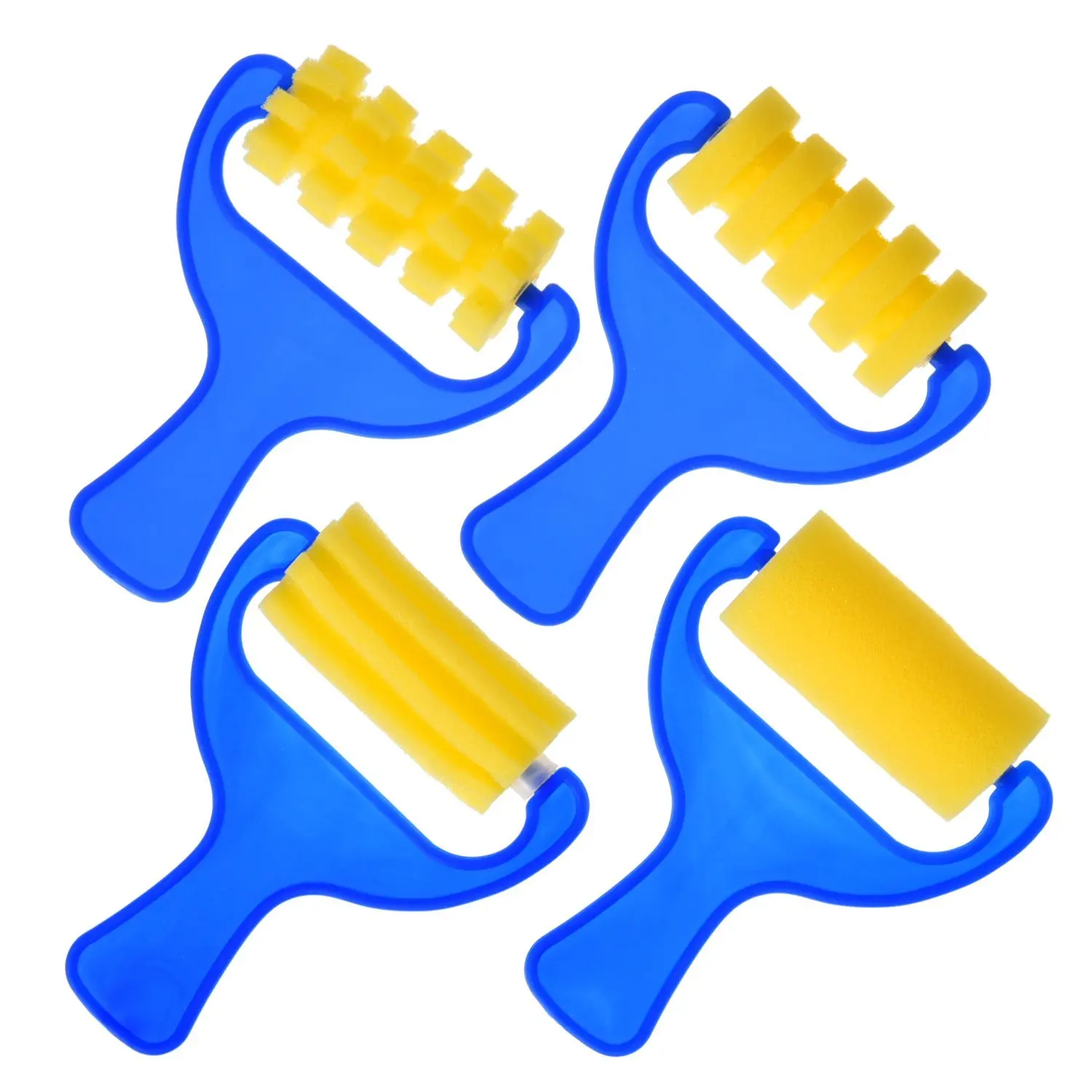 8 Pieces Sponge Painting Brushes Sponge Paint Rollers for Kids Arts Crafts DIY, 4 Shapes
8 Pieces Sponge Painting Brushes Sponge Paint Rollers for Kids Arts Crafts DIY, 4 Shapes
