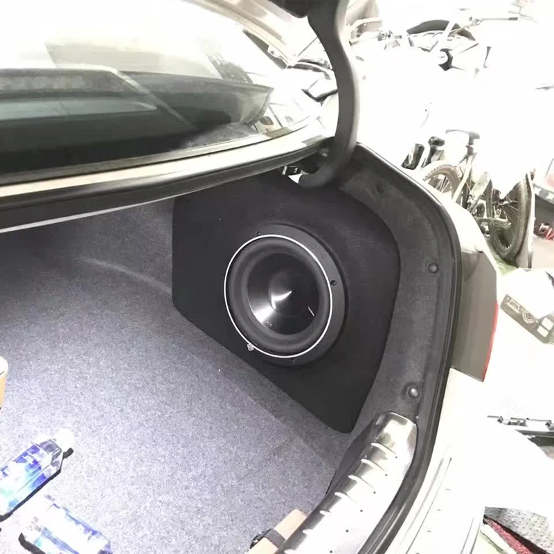 MC-41 Honda Accord Car Trunk 10 inch Woofer Save Space Modified Addition Provide Structural Parts Without the 10'' Speaker Unit
MC-41 Honda Accord Car Trunk 10 inch Woofer Save Space Modified Addition Provide Structural Parts Without the 10'' Speaker Unit