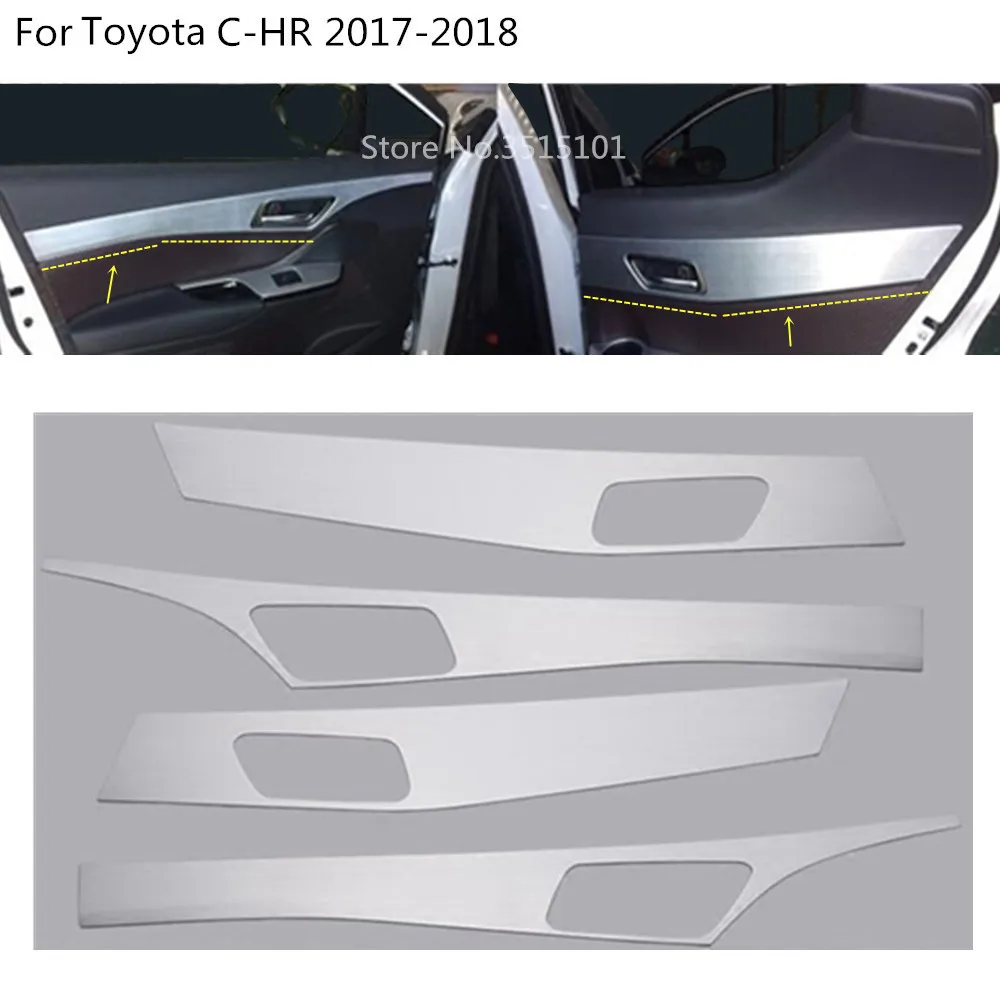 Car Styling Protect Detector Stick Trim Stainless Steel Door Inner Built Handle Bowl 4pcs For Toyota C-HR CHR 2017 2018 2019
Car Styling Protect Detector Stick Trim Stainless Steel Door Inner Built Handle Bowl 4pcs For Toyota C-HR CHR 2017 2018 2019