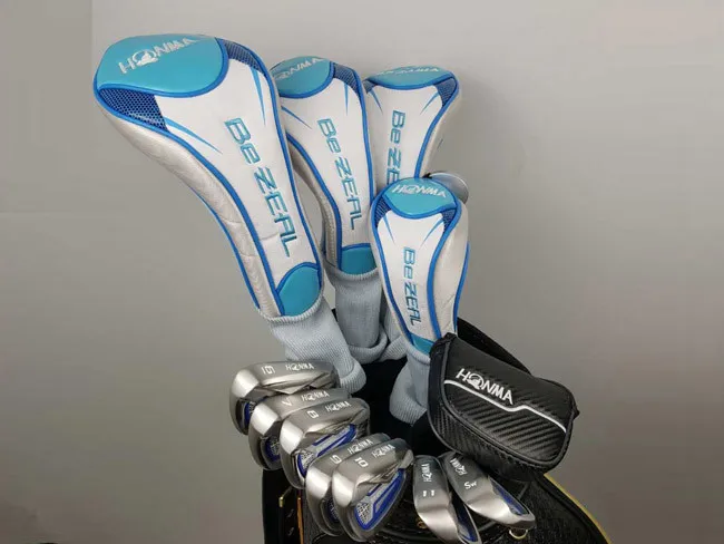 Honma BeZEAL 525 Golf Full Set Women Golf Clubs Driver + Fairway Woods + Hybrid + Irons + Putter Graphite Shaft With Head Cover
Honma BeZEAL 525 Golf Full Set Women Golf Clubs Driver + Fairway Woods + Hybrid + Irons + Putter Graphite Shaft With Head Cover