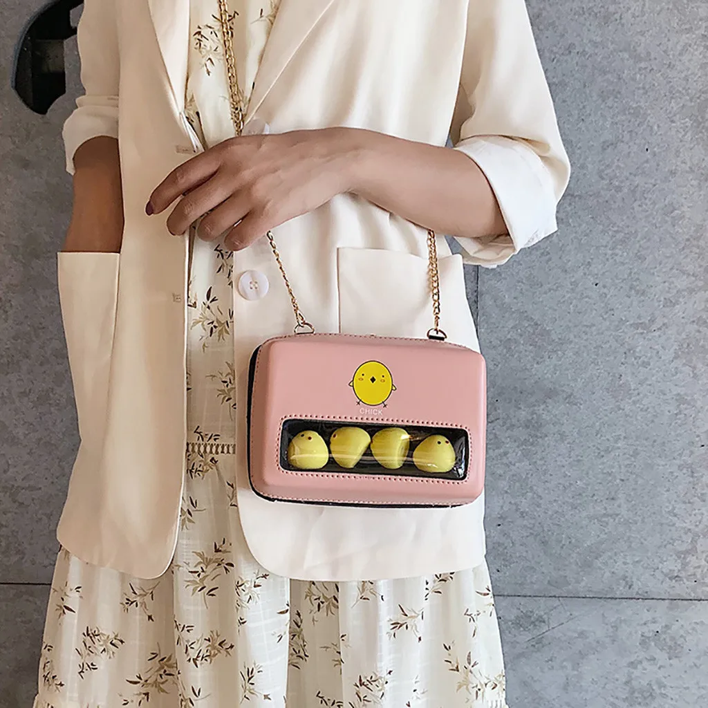 2019 new Fashion Women Fashion Transparent Small Square Bag Cute Chain Shoulder Messenger Bag
2019 new Fashion Women Fashion Transparent Small Square Bag Cute Chain Shoulder Messenger Bag