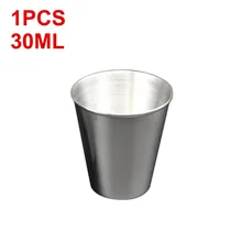 30ML Compact Size 1PCS Stainless Steel Cover Mug Camping Cups Mug Drinking Coffee Tea Beer for Outdoor Travel
30ML Compact Size 1PCS Stainless Steel Cover Mug Camping Cups Mug Drinking Coffee Tea Beer for Outdoor Travel