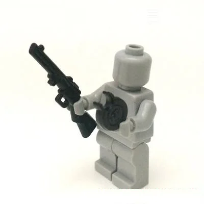 Soviet PPSh Submachine Weapons Original Blocks Toys Swat Police Military Weapons Model City Accessories Blocks Mini Figures
Soviet PPSh Submachine Weapons Original Blocks Toys Swat Police Military Weapons Model City Accessories Blocks Mini Figures