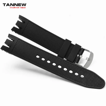 Black Watch Strap high quality rubber band 21mm waterproof silicone strap for YRS403 418 406G 007
Black Watch Strap high quality rubber band 21mm waterproof silicone strap for YRS403 418 406G 007