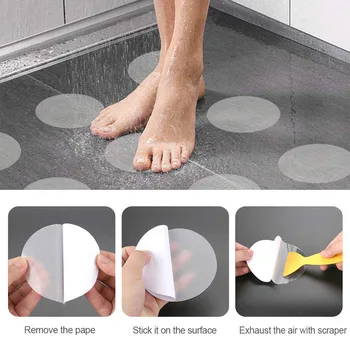 40pcs Bathroom Shower Mat Bathtub Transparent Non-slip Stickers Stair Anti-slip Strip Bathroom Accessories
40pcs Bathroom Shower Mat Bathtub Transparent Non-slip Stickers Stair Anti-slip Strip Bathroom Accessories