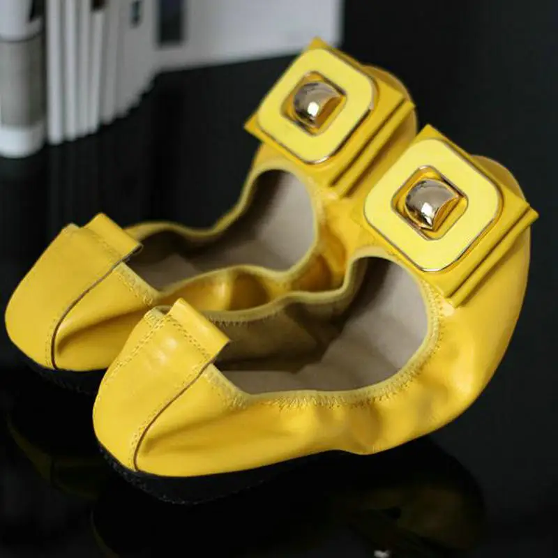 Genuine Leather Ballet Flats Women's Single Shoes Non-slip Wedge Casual Shoes Sequins Round Toe Slip-On Loafers chaussure femme
Genuine Leather Ballet Flats Women's Single Shoes Non-slip Wedge Casual Shoes Sequins Round Toe Slip-On Loafers chaussure femme