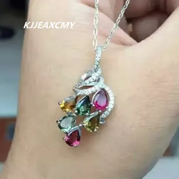 KJJEAXCMY boutique jewelry, Women's natural tourmaline necklace pendants, jewelry wholesale, S925 silver, pure silver
KJJEAXCMY boutique jewelry, Women's natural tourmaline necklace pendants, jewelry wholesale, S925 silver, pure silver