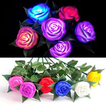 New Rose LED Lights Flower Lamp Garden Yard Outdoor Path Lawn Power Party Glow Props Xmas Decoration
New Rose LED Lights Flower Lamp Garden Yard Outdoor Path Lawn Power Party Glow Props Xmas Decoration