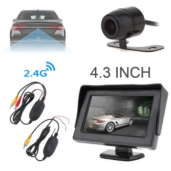 12V 4.3' HD 480 x 234 Resolution TFT-LCD Car Monitor with 2.4G Wireless Video Transmitter and Receiver + Car Rear View Camera
12V 4.3' HD 480 x 234 Resolution TFT-LCD Car Monitor with 2.4G Wireless Video Transmitter and Receiver + Car Rear View Camera
