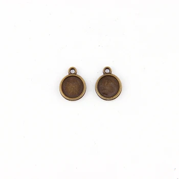Fit 10mm Round Antique Bronze Pendants Setting Cabochon Cameo Base Tray Bezel Blank DIY Jewelry Findings
Fit 10mm Round Antique Bronze Pendants Setting Cabochon Cameo Base Tray Bezel Blank DIY Jewelry Findings