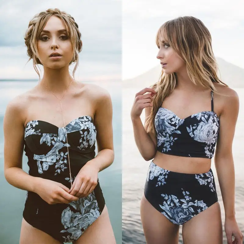 Women High Waist Floral Push Up Padded String Swimsuit Swimwear Bathing Suits Swimmable Swimming Suit Biquini Clothing
Women High Waist Floral Push Up Padded String Swimsuit Swimwear Bathing Suits Swimmable Swimming Suit Biquini Clothing