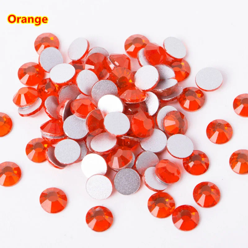 1440 pcs SS3-SS30 Orange Non Hot Fix Rhinstone Glitters Strass Glass Crystal and Stones Hyacinth Nail art Rhinestone for Nails
1440 pcs SS3-SS30 Orange Non Hot Fix Rhinstone Glitters Strass Glass Crystal and Stones Hyacinth Nail art Rhinestone for Nails