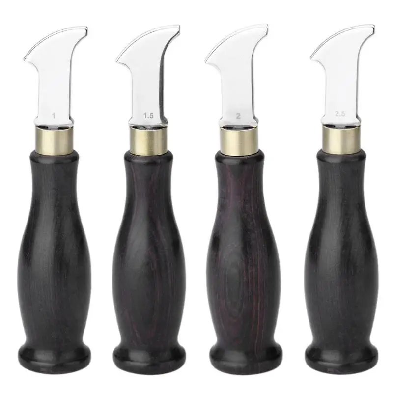 Ebony Handle Leather Edge Creaser Leathercraft Marking Edge Decorate Line Tool Stainless Steel Blade Shallow Groove Press Line
Ebony Handle Leather Edge Creaser Leathercraft Marking Edge Decorate Line Tool Stainless Steel Blade Shallow Groove Press Line