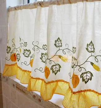 60*150cm Finished Korean Garden Bathroom Half Curtain Kitchen Coffee Pumpkin Flounce Cabinet Curtain
60*150cm Finished Korean Garden Bathroom Half Curtain Kitchen Coffee Pumpkin Flounce Cabinet Curtain
