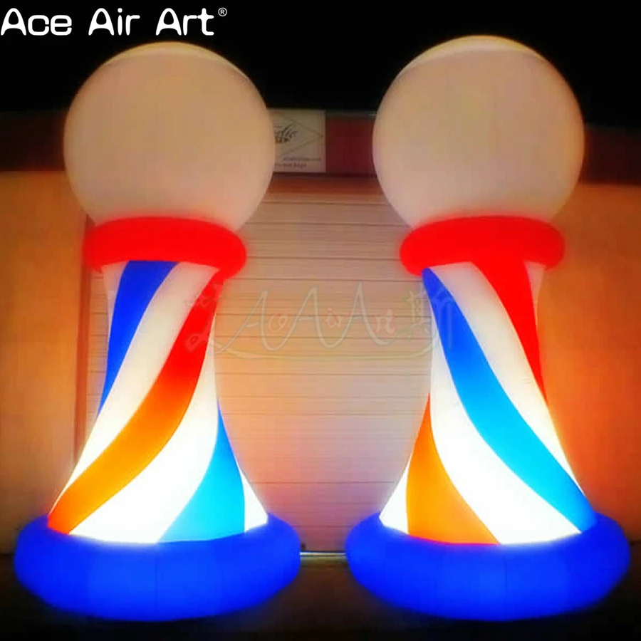 Popular ground inflatable lighting decoration, colourful glowing inflatable ball on the column for party or promotion
Popular ground inflatable lighting decoration, colourful glowing inflatable ball on the column for party or promotion
