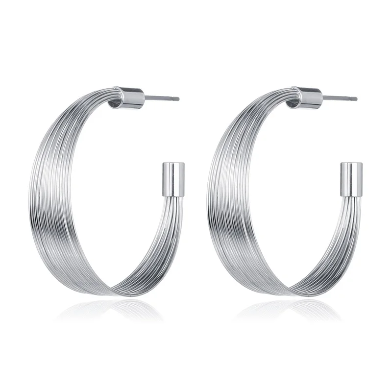 Big Circle Hoop Earrings For Women Gold Silver Color Alloy Round Female Earring Fashion Party Ear Jewelry pendientes mujer 2019
Big Circle Hoop Earrings For Women Gold Silver Color Alloy Round Female Earring Fashion Party Ear Jewelry pendientes mujer 2019