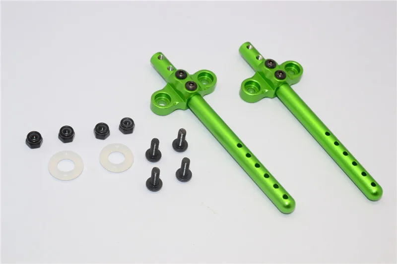 GMADE KOMODO/SAWBACK 1/10 SCALE ALLOY FRONT/REAR BODY POST WITH MOUNT - 2PCS SET
GMADE KOMODO/SAWBACK 1/10 SCALE ALLOY FRONT/REAR BODY POST WITH MOUNT - 2PCS SET