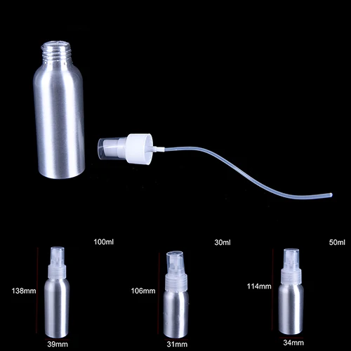 30ml 50ml 100ml Portable Aluminum Perfume Bottle With Spray Mini Empty Refillable Perfume Atomizer Spray Bottle
30ml 50ml 100ml Portable Aluminum Perfume Bottle With Spray Mini Empty Refillable Perfume Atomizer Spray Bottle