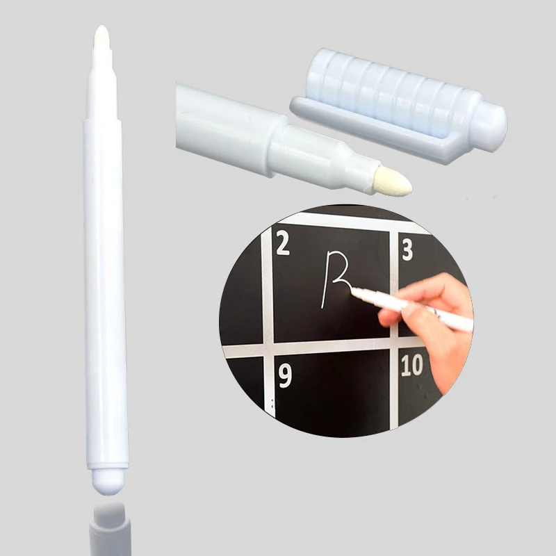 3pcs White Liquid Chalk Pens for Wall Sticker Glass Windows Room Blackboard Jar Convenient Removable Marking Pens Stationary
3pcs White Liquid Chalk Pens for Wall Sticker Glass Windows Room Blackboard Jar Convenient Removable Marking Pens Stationary