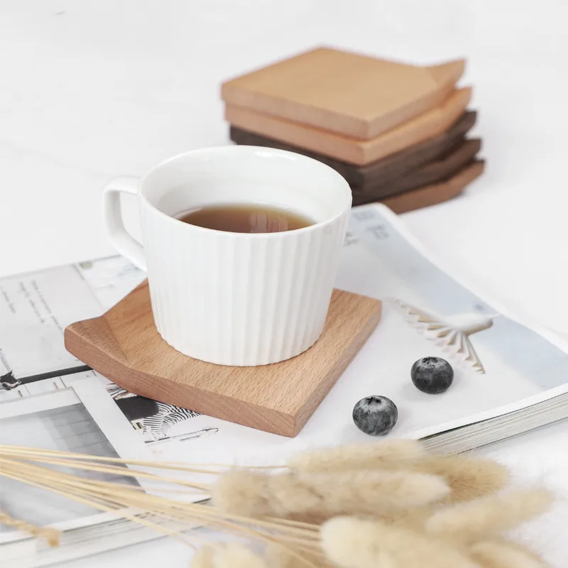 4pcs Nordic Style Corner Tea Trays for Tea Cup, Coffee Mug Black Walnut, Beech Insulation Natural Wood Kung Fu Tea Puer Tea Tray
4pcs Nordic Style Corner Tea Trays for Tea Cup, Coffee Mug Black Walnut, Beech Insulation Natural Wood Kung Fu Tea Puer Tea Tray