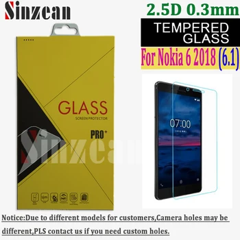 Sinzean 100pcs For Nokia 6.1/6 II tempered glass screen protector front with retail box For Nokia 6 2018 (0.3mm/2.5d)
Sinzean 100pcs For Nokia 6.1/6 II tempered glass screen protector front with retail box For Nokia 6 2018 (0.3mm/2.5d)