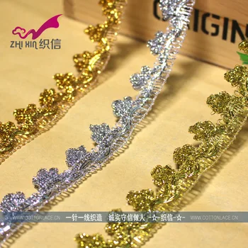50Meters High Qulality DIY Clothes Accessories Dentelle Gold Curve Lace Trim Sewing Lace Silver Centipede Braided Lace Ribbon
50Meters High Qulality DIY Clothes Accessories Dentelle Gold Curve Lace Trim Sewing Lace Silver Centipede Braided Lace Ribbon