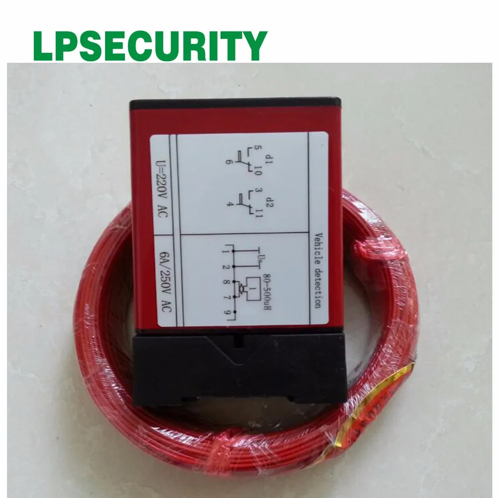 AC220V Ground Sensors Traffic Inductive Loop Vehicle Detector Signal Control with 50m 1.0mm loop coil for car packing system
AC220V Ground Sensors Traffic Inductive Loop Vehicle Detector Signal Control with 50m 1.0mm loop coil for car packing system