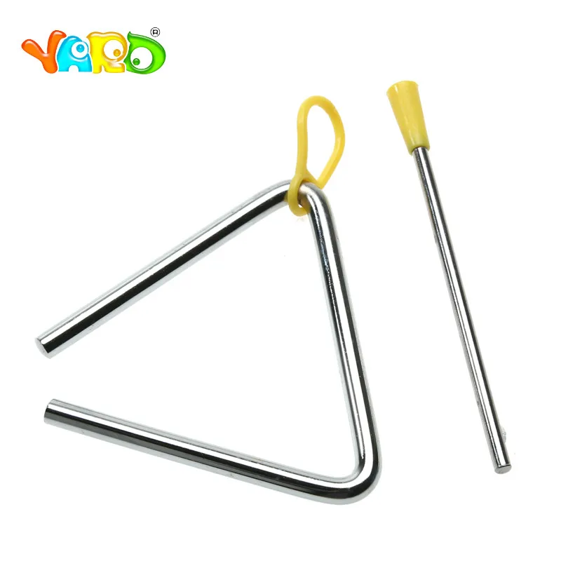 YARD игры игрушки 4/6 дюймов детский музыкальный инструмент палка железные ударные