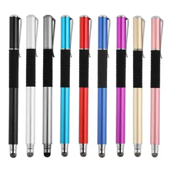 Capacitive Pen 2 in 1 Stylus Pen NEW Metal Drawing Pen Touch Screen Stylus Pen For Smart Phone Tablet PC for iPhone iPad
Capacitive Pen 2 in 1 Stylus Pen NEW Metal Drawing Pen Touch Screen Stylus Pen For Smart Phone Tablet PC for iPhone iPad