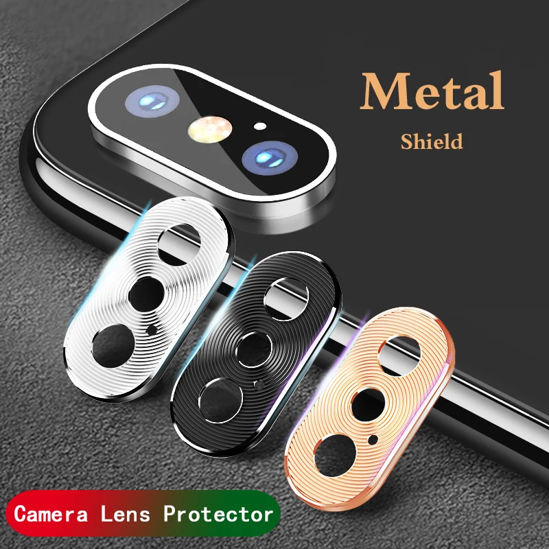 Metal Camera Lens Protector Film for iPhone X XS Anti-scratch Camera Protective Ring for iPhone XS Max XR 360 Full Protection
Metal Camera Lens Protector Film for iPhone X XS Anti-scratch Camera Protective Ring for iPhone XS Max XR 360 Full Protection