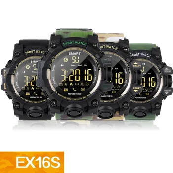 EX16S Smart Watch Camouflage color Sport watch waterproof design Fitness Tracker pedometer 1 year strong battery bluetooth
EX16S Smart Watch Camouflage color Sport watch waterproof design Fitness Tracker pedometer 1 year strong battery bluetooth