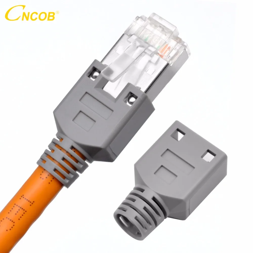 Коннектор с зажимом для коннектора Ethernet CNCOB rj45 Специальный защитный чехол