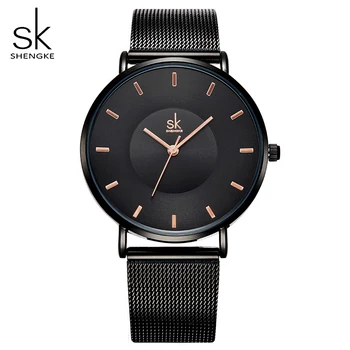 Shengke Black Watch Women Quartz Watches Ladies Top Brand Luxury Women's Wrist Watch 2019 New SK Watch For Lady Relogio Feminino
Shengke Black Watch Women Quartz Watches Ladies Top Brand Luxury Women's Wrist Watch 2019 New SK Watch For Lady Relogio Feminino